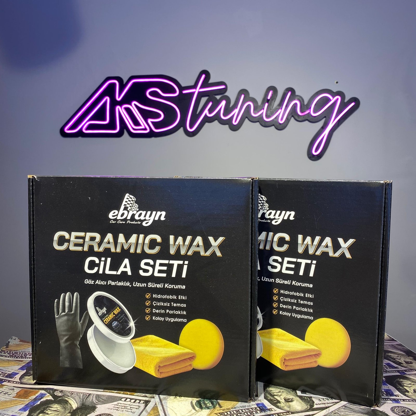 Ebrayn Seramik Wax Cila Seti